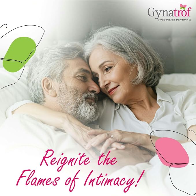 Gynatrof Vaginal Moisturizer for Dryness, Hormone-Free (HA & Vit E)