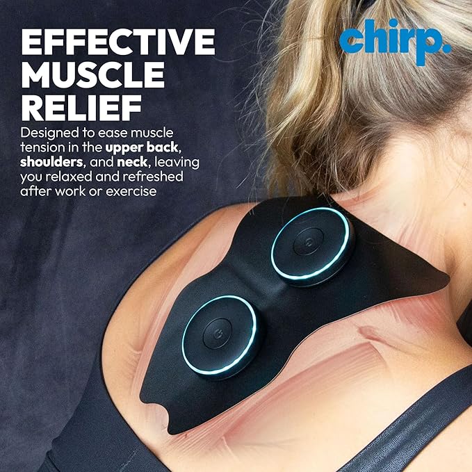 Chirp Halo Pads – Targeted Pain Relief, Deep Tissue Support, Muscle Recovery for Back, Shoulders, HIPS, & More