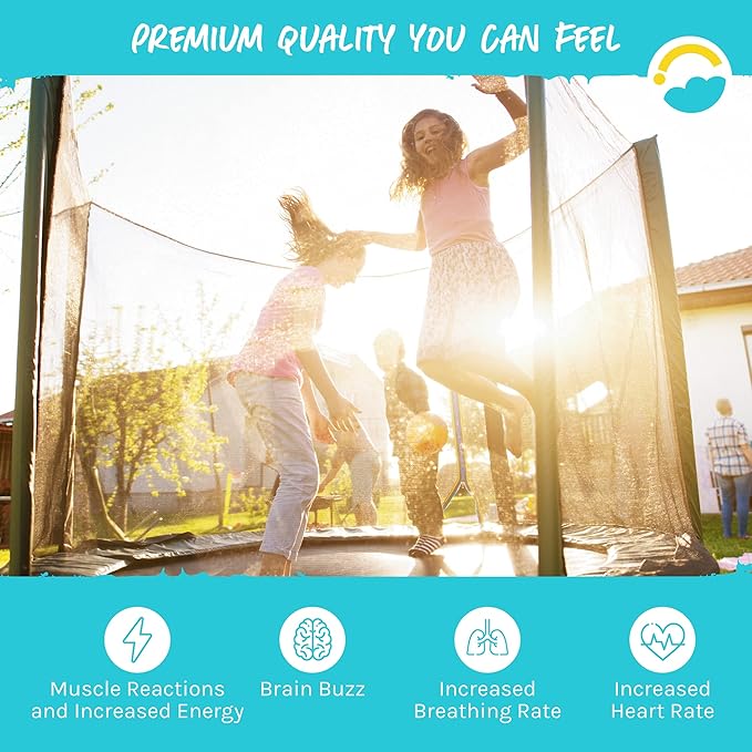 SkyBound Replacement Trampoline Net Fits Little Tikes 7 Foot Trampolines