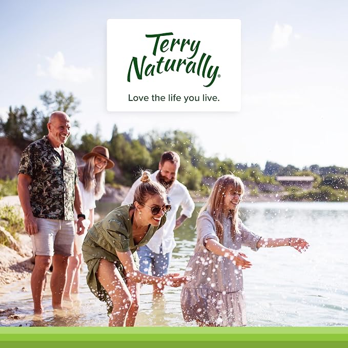 Terry Naturally AnxioCalm - Calming Support Supplement - Supports Against Occasional Tension & Aids Calm Feelings with Narrow-Leaved Coneflower - Non-Drowsy Supplement - 75 Tablets