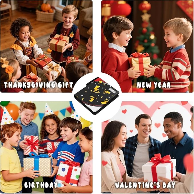 Trading Card Binder 9 Pocket,Card Binder 900 Pockets,Card Book Holder Cards with 50 Removable Sleeves,3-Ring Zip Design MTG/TCG/Sport Collectible Trading Card Albums Gifts for Boys and Girls (Black)