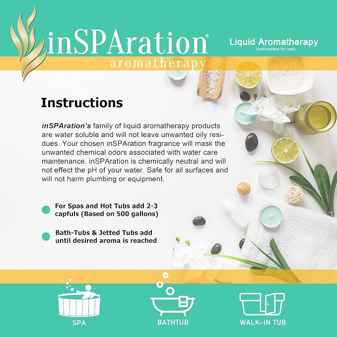 inSPAration Spa and Bath Aromatherapy 100HOLSCX Spa Liquid, 9-Ounce, Holiday Sugar Cookie, Pumpkin