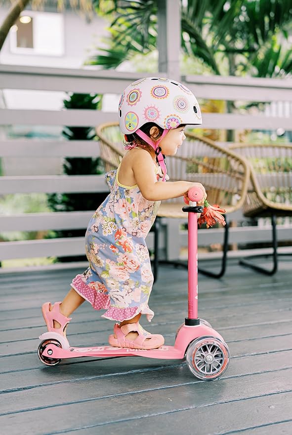 Micro Kickboard - Mini Deluxe - Three Wheeled, Lean-to-Steer Swiss-Designed Micro Scooter