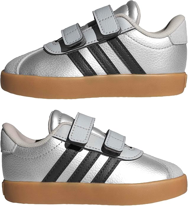 adidas Kids' VL Court 3.0 Hook & Loop Shoe