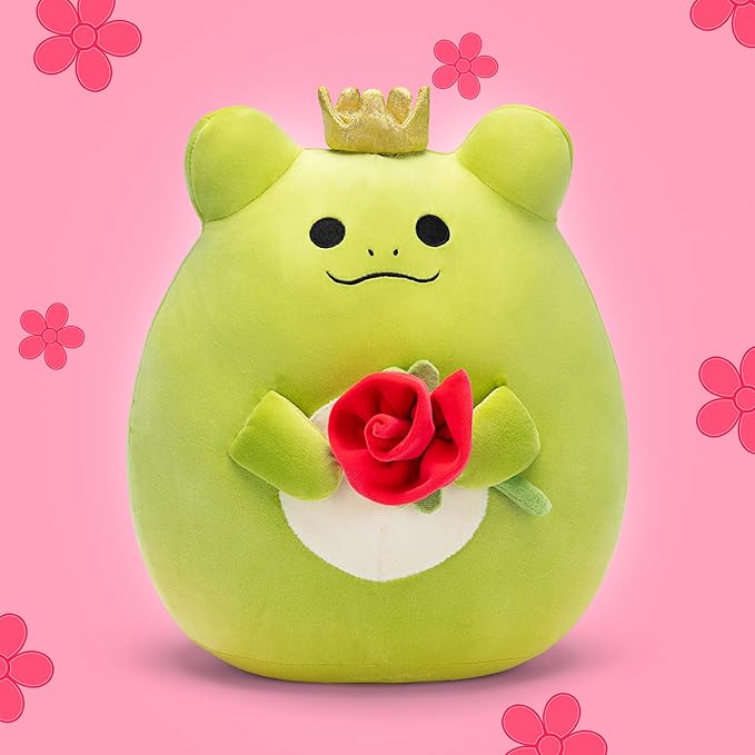 Original 13-inch Large Frog Plush Pillow Stuffed Animal Toy,Big Size Cute Soft Toys Fat Kawaii Hugging Pillows Cuddle Plushie,Gift for Kids Children