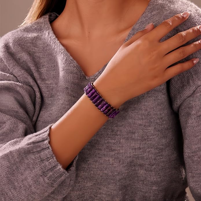 Inspirational Gifts Healing Bracelets for Women,Get Well Soon Encouragement Gifts for Women Friends Sister Mom,Handmade Natural Stone Healing boho Friendship Jewelry for women