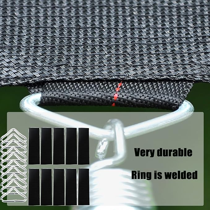 Trampoline Spring Trampoline Ring Trampoline Accessories Trampoline Triangle Buckle 10packs