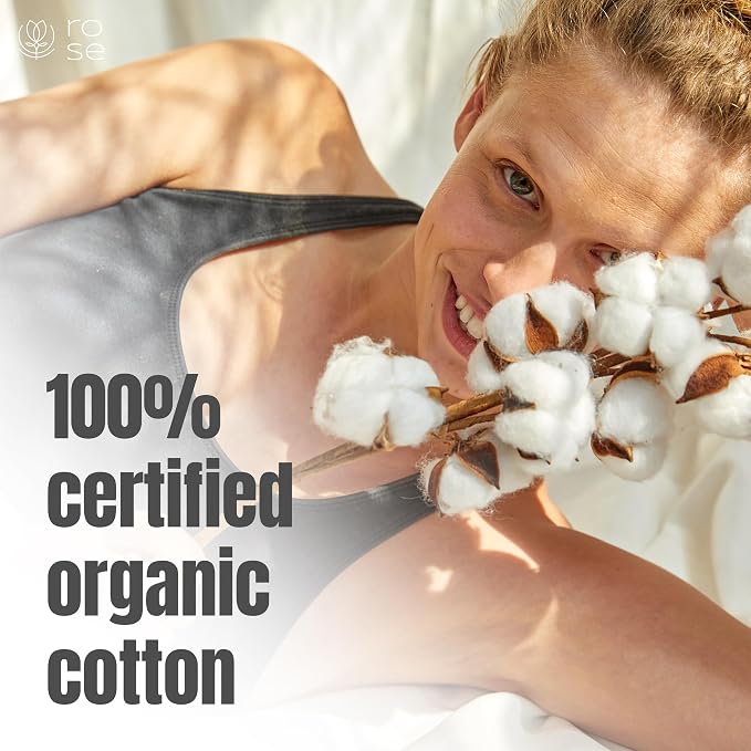 Rose Organic Tampons - Super, Cardboard Applicator, 100% Organic Cotton Security Veil, Unscented - 14 Count (Pack of 1)