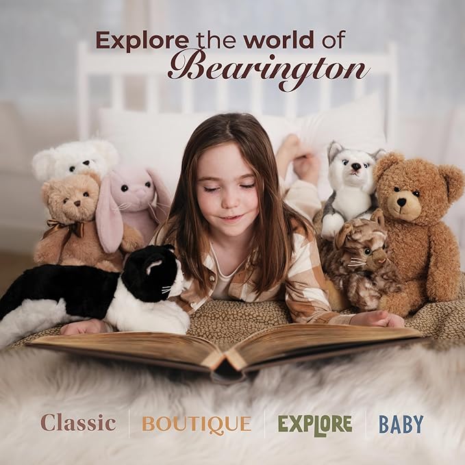 Bearington Orangutan Plush - Soft Cuddle Friend & Plush Toys - Lifelike Features & Orangutan Stuffed Animal - Fun Playtime Companion & Stuffed Monkey - Ranga, 15 in