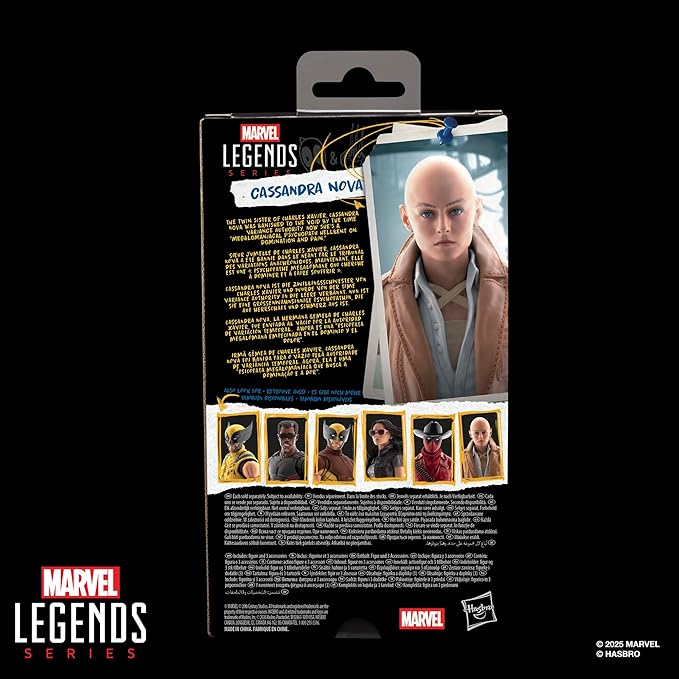 Marvel Legends Series Cassandra Nova, Marvel Studios' Deadpool & Wolverine Movie Collectible 6-Inch Action Figure Gift