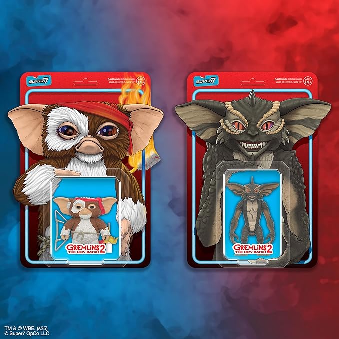 Super7 Gremlins Reaction Figures - Mohawk (Character Card) Action Figure