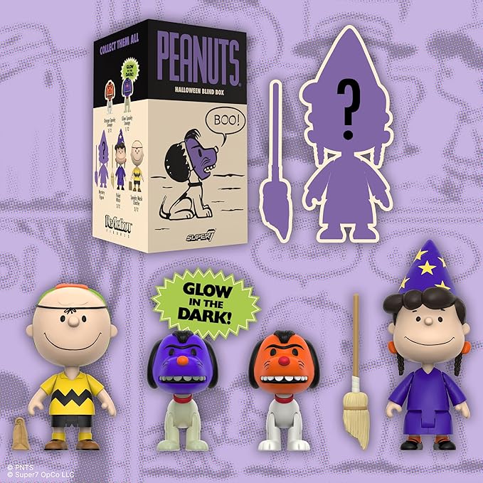 Super7 Peanuts Blind Box Wave 07 - Blind Box Flat - Set of 12 Action Figures