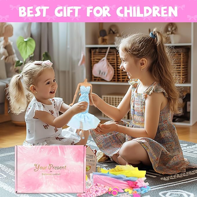 K.T. Fancy 100 Pcs Doll Clothes and Accessories 5 Wedding Gowns 10 Camisole Dress 2 Fashion Dresses 2 Tops 2 Pants 2 Bikini Swimsuits 10 Shoes 40 Hangers 17 Accessories for 11.5 inch Doll