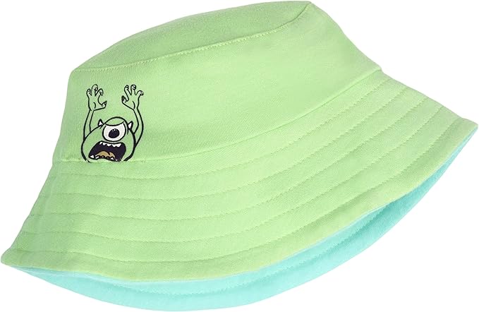 Disney Baby Romper and Reversible Bucket Sun Hat Outfit Set Newborn to Infant Sizes (Newborn - 24 Months)