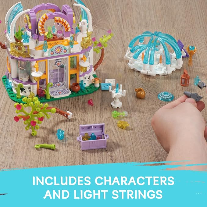 Friends House Building Set with LED Light,Compatible with Lego Friends Construction Educational Building Toys for Girls Boys Ages 6-12 and up 413PCS