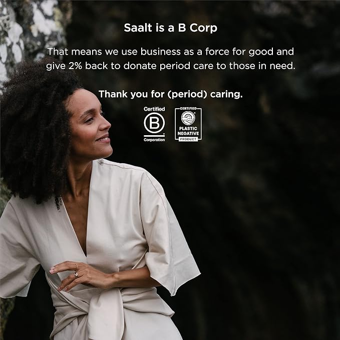 Saalt Twin Pack - Reusable Medical-Grade Silicone Period Cup - Wear for 12 Hours - Saalt Soft & Original Firmness (Small)
