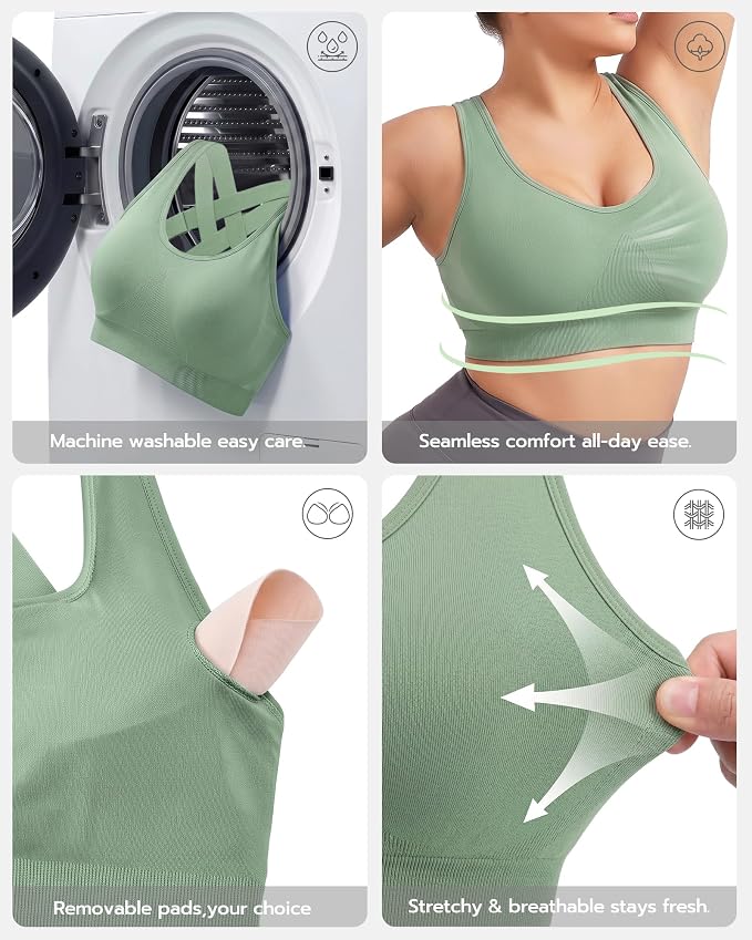 FITTIN Adjustable Sports Bra for Large-Bust: Adjust Support for Workout | No More Settling Dial in Your Perfect Fit Full Coverage No Spillage for Gym & Yoga - for C–DDD Cup Plus Size Large Bust Women