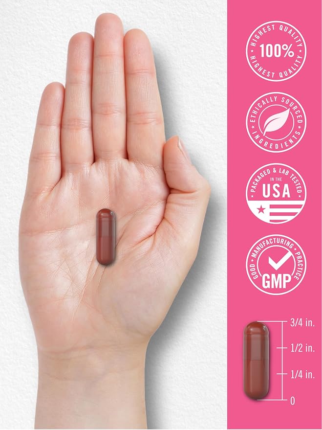 Carlyle Vaginal Probiotics for Women | 60 Capsules | with Prebiotics | Supports Healthy Odor, pH, Yeast Balance, and Flora | Vegan, Non-GMO, Gluten Free | For Her