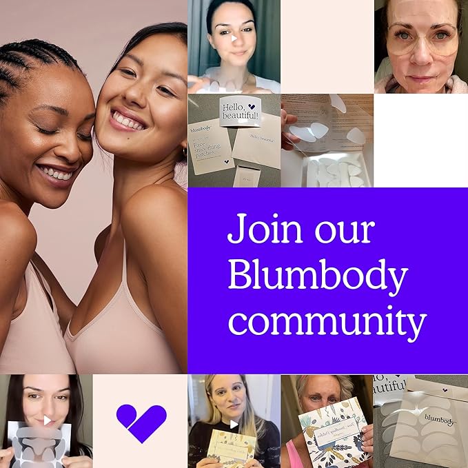 BLUMBODY Smile Line Patches – Face Wrinkle Patches for Fine Lines Around Mouth, between Eyes – Non-Silicone Anti-Wrinkle Facial Tape – Comfortable Overnight Use (90-Day Supply)