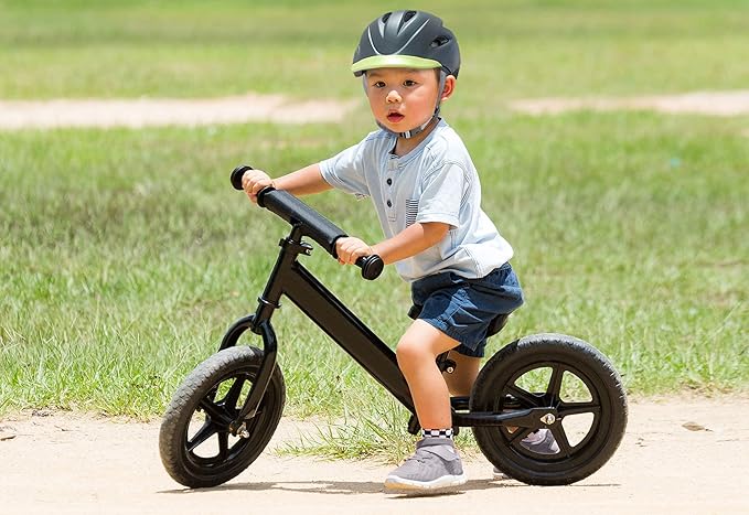 Adjustable Toddler Bike Helmet, Built in Visor with Removable Washable Inner Lining, XS Ages 2-4 Years for Boys and Girls, Perfect for Cycling, Scooters, Orange-Blue
