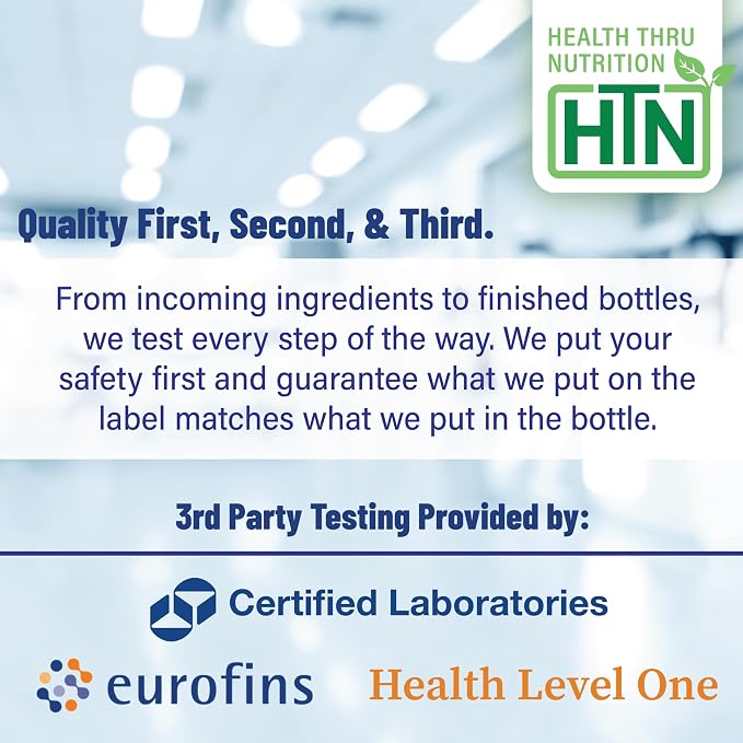 Health Thru Nutrition Skineu - Skin Probiotic + Prebiotic | Supports Skin Hydration & Elasticity | Clinically Studied Ingredients |3rd Party Tested, Non-GMO & Gluten-Free | 30 VegeCapsules