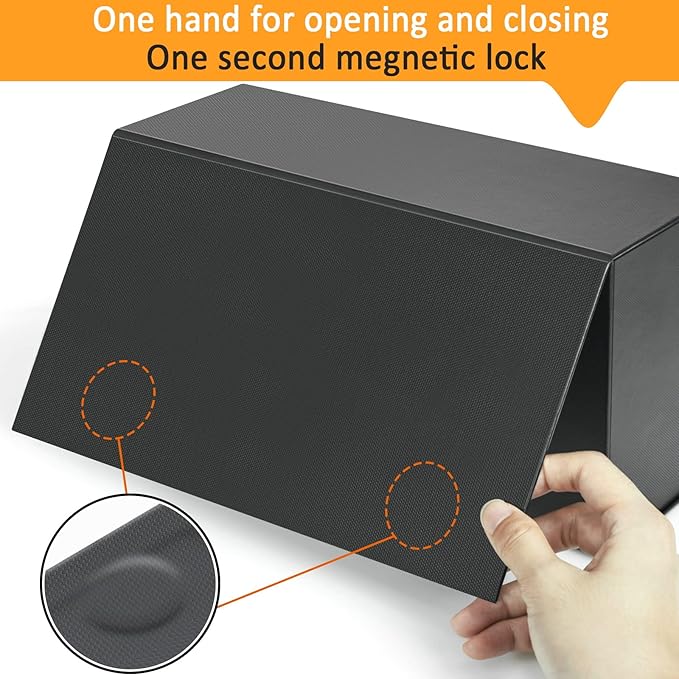 tutata PSA Graded Card Storage Box, PSA Graded Card Storage Holder Container Slabs Box - 1 Pack