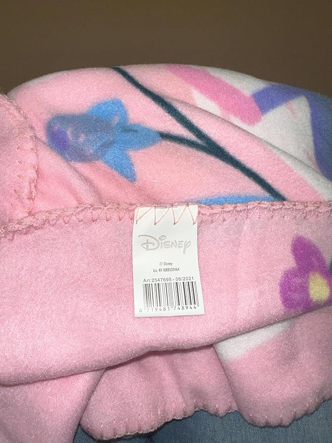 Girls Pink Fleece Soft and Cozy Throw Blanket (40" x 60) (Peppa 1)