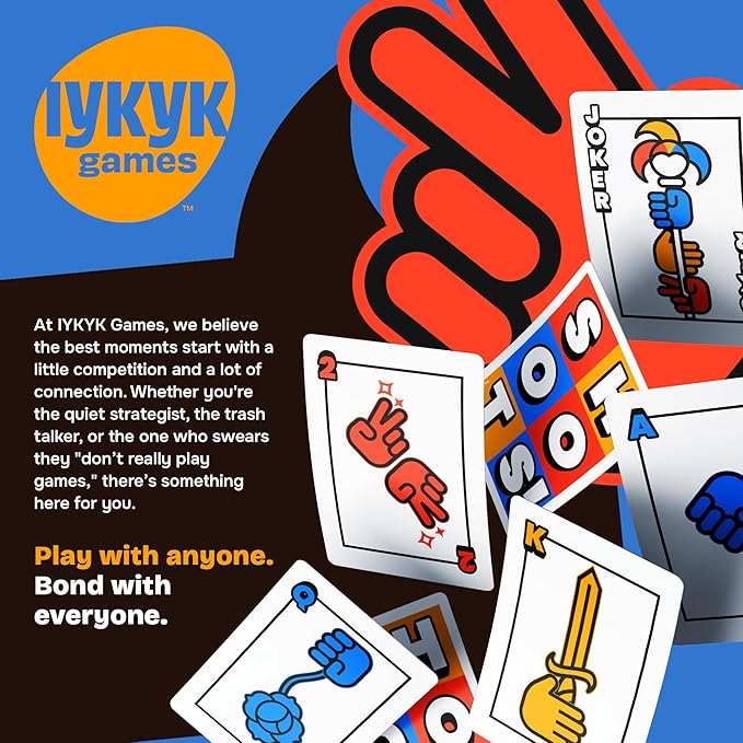 Shoots! Card Game by Culture Tags – Rock Paper Scissors Strategy Game for Kids, Teens & Adults – Trick-Taking Card Game Like Spades – 2 or 4 Player Family Party Game – Fast-Paced Night Favorite