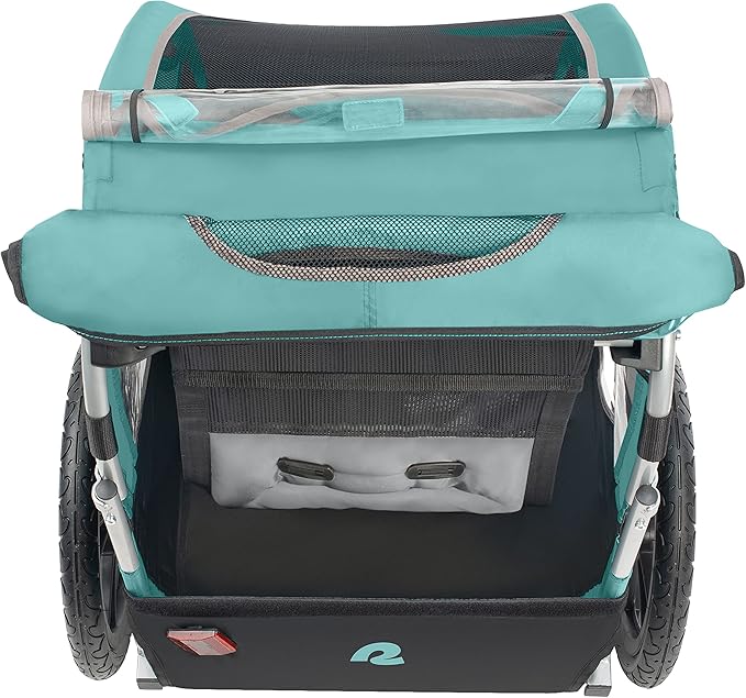 Retrospec Rover Kids Bicycle Trailer Single and Double Passenger Children’s Foldable