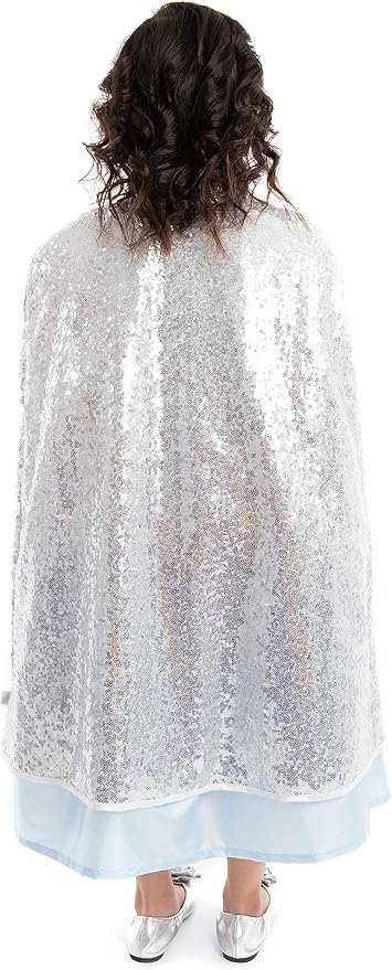 Little Adventures Shimmer Cloak Costume Dressup Ages 3-8 Machine Washable Child Pretend Play& Party Dress Up with No Glitter