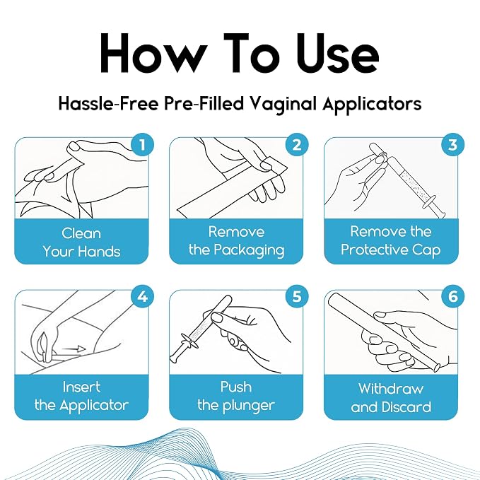 Vaginal Moisturizer | Long-Lasting Gel Relieves Vaginal Dryness, Itching & Irritation | pH-Balanced Fragrance-Hormone Free | Hyaluronic Acid and Glycerin | Pre and Post Menopausal Care, 20 Applicators