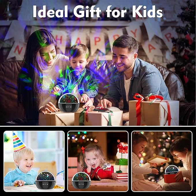 Superhero Night Light Projector for Boy,Kids Night Lights with Hulk and Star Theme,360 Degree Rotation,15 Mode Color Changing,Birthday Gift Toys