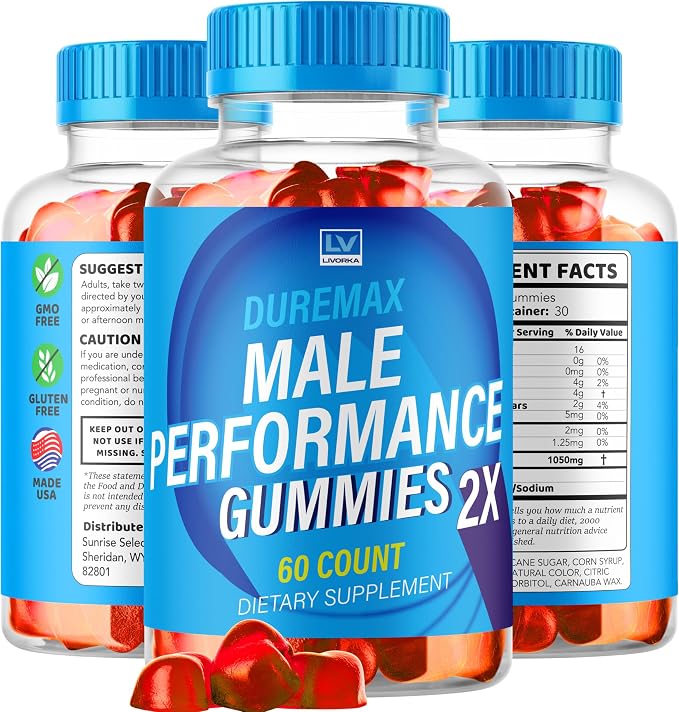 (3 Pack) Duremax Max Performance Gummies - Duramax Gummies, Duramax Male Performance, Duramax, Duramax Gummies, Duramax Performance Gummies, Duremax Male Performance Gummies, 180 Gummies For 3 Months