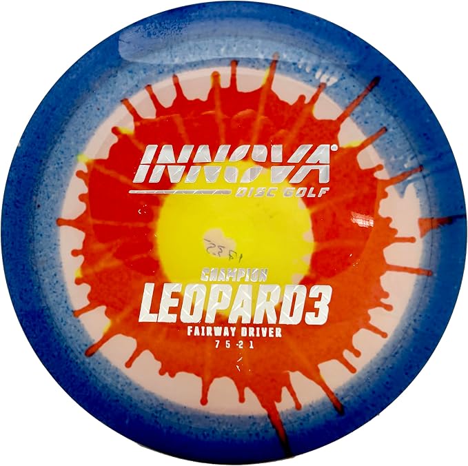 Innova I-Dye Champion Leopard3 Disc Golf Driver - Colors and Designs Will Vary