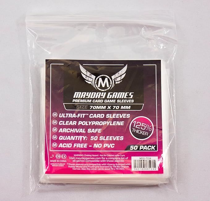 Mayday Games Among the Stars Game Accessory- Premium Card Sleeve Bundle
