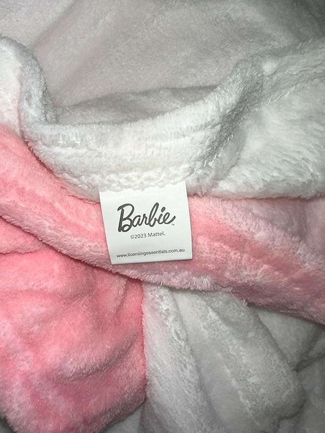 Official License Character Girls Pink Fleece Soft and Cozy Throw Blanket (40" x 60)