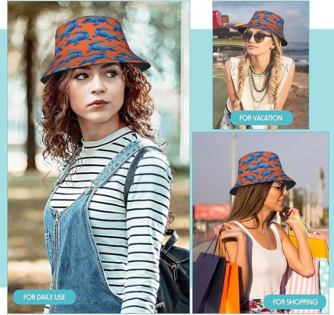 Bucket Hats Fashion Sun Cap Packable Outdoor Fisherman Hat for Women and Men