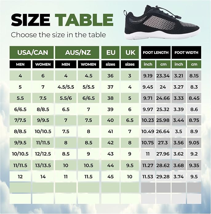 Hike Footwear HF Flow Barefoot Shoes for Women & Men - Minimalist Shoes with Arch-Support, Breathable Splash-Proof & Versatile Boot, Ergonomic Pain-Relief Posture Improvement Hiking Boots