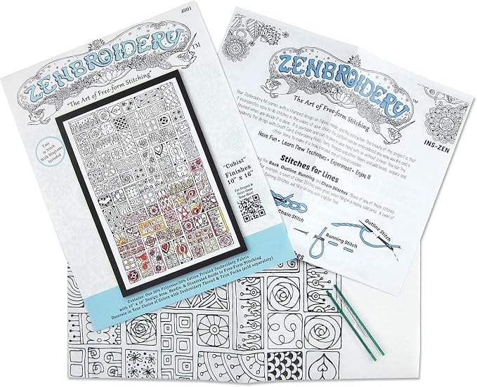Cubist Zenbroidery Kit