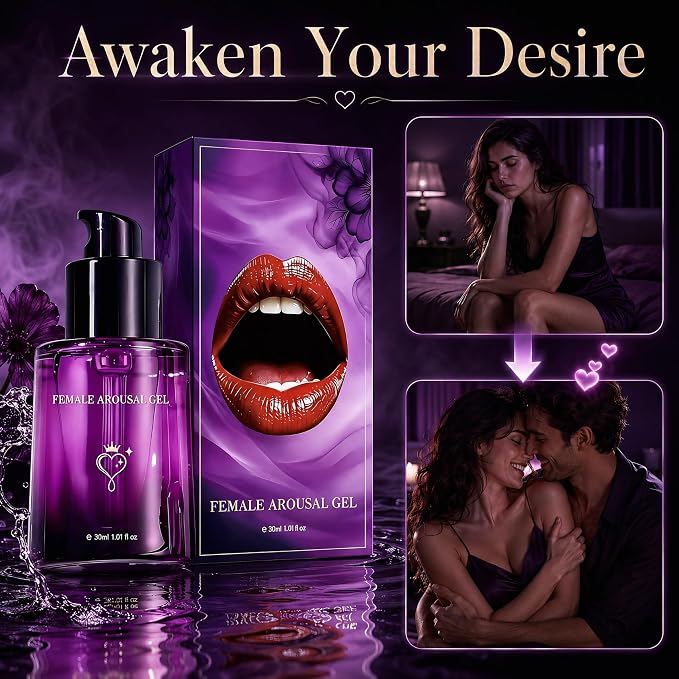 Intense Fast Orgasmic Oil, Female Arousal Oil, Excite Gel for her, Upgraded Gentale Formula, Enhances Intimate Experiences for Women