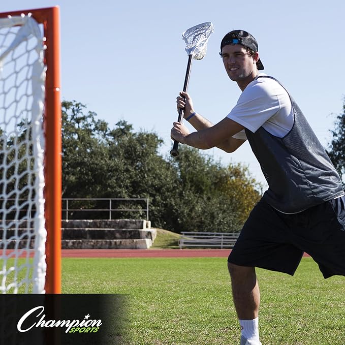 Champion Sports Lacrosse Balls – Official Size SEI Certified, Multi-Color Packs of 3, 6, or 12 for Practice & Games