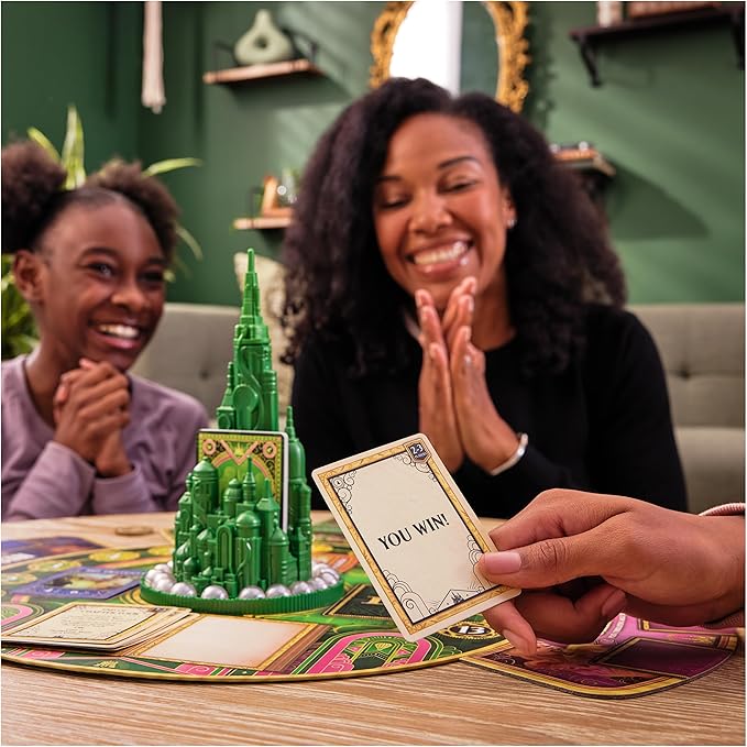 Spin Master Games, Wicked: The Game, an Original Concept Based on the New Movie Wicked, Begin Your Amazafying Adventure with Glinda & Elphaba, for Fans of Musicals, 2-4 Players, for Ages 10 & Up