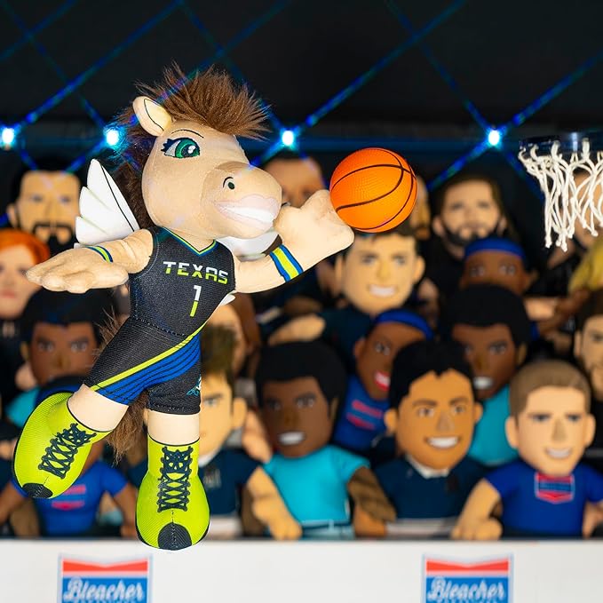 Bleacher Creatures Dallas Wings Lightning 10" Mascot Plush Figure - A Mascot for Play or Display
