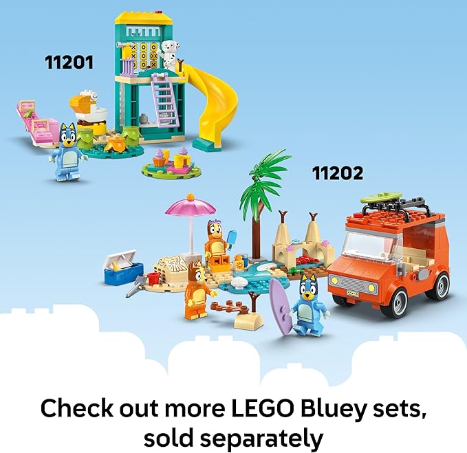 LEGO Bluey: Bluey’s Family House Building Toy - Pretend Play Toys & Figures Playset for Boys & Girls, Ages 4+ - with 5 Characters - Gift for Kids - 11203