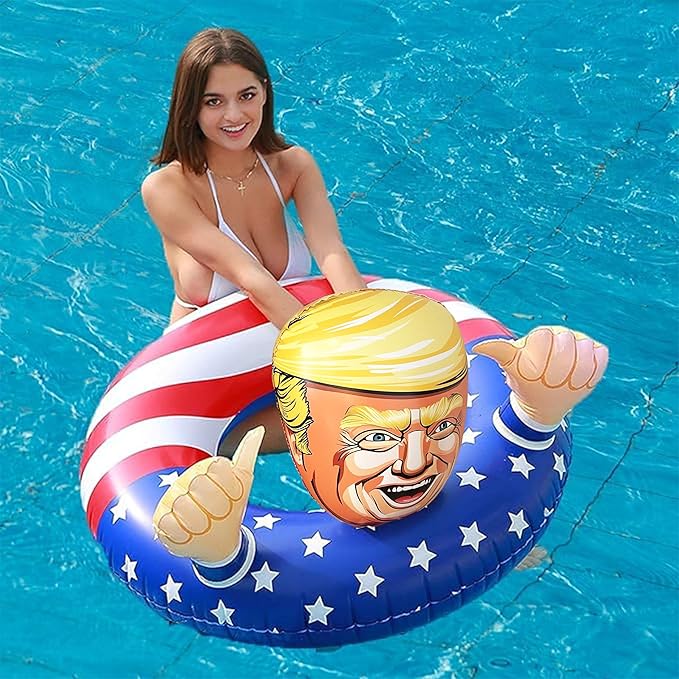 Inflatable Pool Float American Pool Float for Summer Pool Party