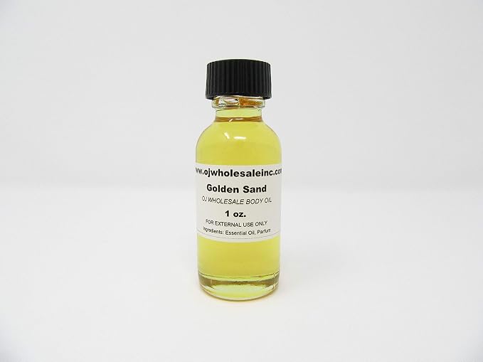 Premium OJ Wholesale Unisex Body Oil Fragrance (Golden Sand, 1 oz.)