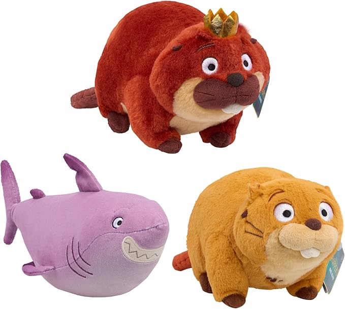 Disney and Pixar's Hoppers Small Plush - Mabel Beaver Soft Toy for Kids and Movie Fans, Inspired by The Hoppers Movie, Kids Toys for Ages 3 Up by Just Play