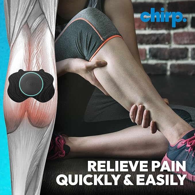 Chirp Halo Pads – Targeted Pain Relief, Deep Tissue Support, Muscle Recovery for Back, Shoulders, HIPS, & More