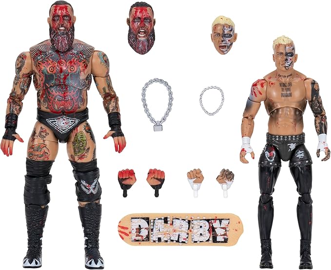 Ringside Blood & Guts (Darby Allin vs Brody King) - AEW Exclusive 2-Pack Toy Wrestling Action Figures