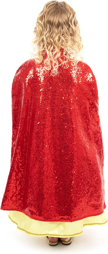 Little Adventures Shimmer Cloak Costume Dressup Ages 3-8 Machine Washable Child Pretend Play& Party Dress Up with No Glitter